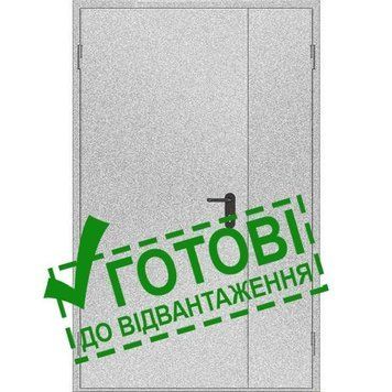 Двери противопожарные металлические глухие ДМП ЕІ60-2-2100x1200 лев., ЕвроСтандарт 000030698 фото