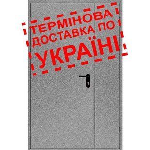 Двері протипожежні металеві глухі ДМП ЕІ30-2-2100х1350 лів., ЄвроСтандарт 000030705 фото