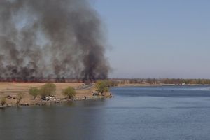 На Одесчине сутки горит национальный природный парк фото
