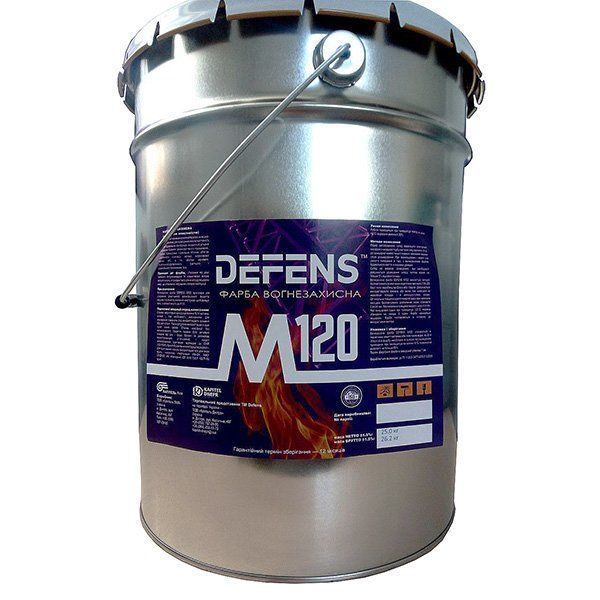 Вогнезахист по металу &laquo;DEFENS M 120&raquo; 000074761 фото