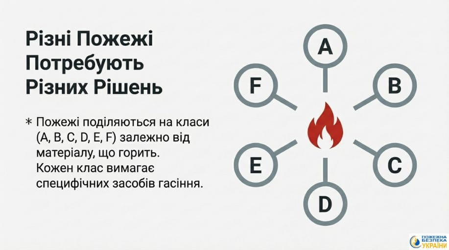 Класифікація пожеж