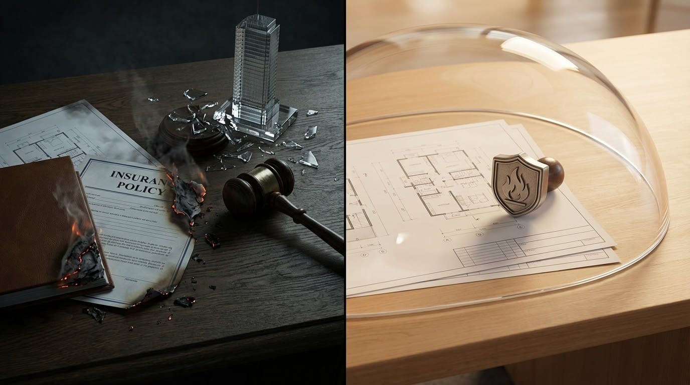 Концепція страхової відповідальності та захисту архітектурних проектів від пожежних ризиків