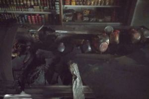 Южноукраїнськ - пожежа в магазині