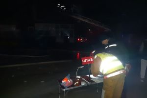 Борислав: пожежа у торгівельно-складській будівлі