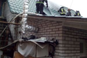 м. Буча ліквідовано пожежу приватного будинку