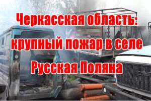 Черкаська область: масштабна пожежа у селі Руська Поляна