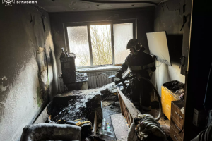 ❗️Чернівецька область: вогнеборці врятували людину на пожежі❗️