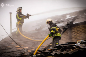 ❗️Київщина: ліквідовано загоряння покрівлі житлового будинку❗️