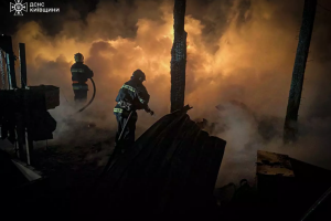 ❗️Київщина: рятувальники ліквідували пожежу на пилорамі❗️Площа пожежі 360 м кв.❗️