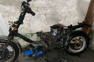 Кривий Ріг: в багатоповерхівці спалахнув електровелосипед