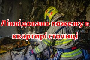 Ликвидирован пожар в квартире столицы