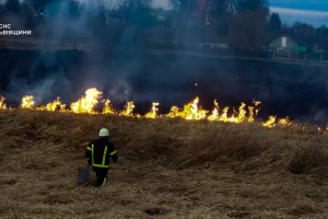 ❗️Львівщина: за минулу добу рятувальники ліквідували 23 пожежі сухої трави❗️