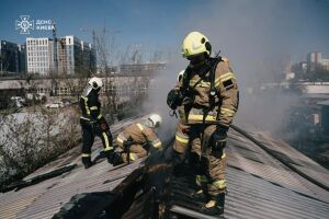 ❗️м. Київ: ліквідовано пожежу у складському приміщенні❗️