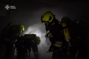 ❗️м. Київ: рятувальники ліквідували загоряння будівлі❗️