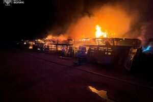 ❗️На Волині ліквідували пожежу на підприємстві❗️