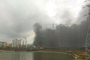 Мощный взрыв прогремел возле метро в Киеве