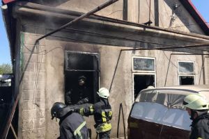 Рятувальники загасили пожежу в житловому приватному будинку в Одесі