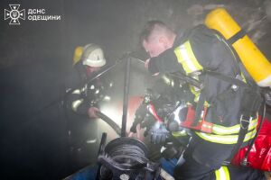❗️Одещина: рятувальники ліквідували пожежу в підвальному складському приміщенні❗️