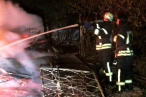 Одеса: пожежа на території причалу