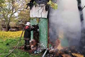 Полтавська область: Пустовіти, пожежа в дачному будинку