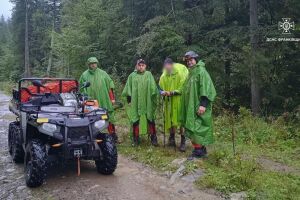 Прикарпатские спасатели нашли заблудившегося в Горганах туриста