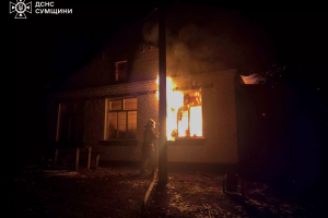 ❗️Сумська область: рятувальники ліквідували пожежу нежитлової будівлі❗️