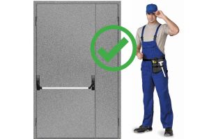 Монтаж протипожежних дверей, антипаніка Євросервіс