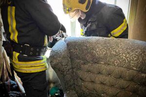 ❗️На Київщині ліквідовано пожежу в квартирі: трьох малолітніх дітей рятувальники евакуювали❗️