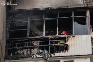 ❗️У Вінниці ліквідовано пожежу в багатоповерхівці❗️