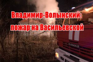 Володимир-Волинський: пожежа на Василівській