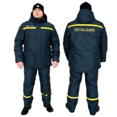 Куртка зимова повсякденна робоча Рятувальник зріст 8 / розмір 62