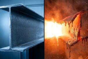 Межа вогнестійкості металу: чому сталь втрачає міцність при +500 &deg;C та як захистити каркас будівлі Євросервіс