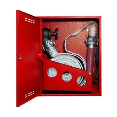 Кран-комплект пожарный ЕС-66-1 со шкафом фото 1