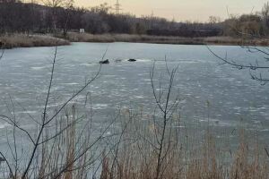 В Днепропетровской области спасатели вытащили из ледяной воды двух мужчин