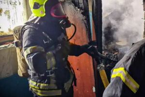 Пожар в многоэтажке Вышгорода: спасатели эвакуировали 13 человек, включая ребенка