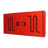 Шкаф пожарный ШП 120/60 У-С Красный (навесной, с задней стенкой, 1200х600х230мм) фото 1
