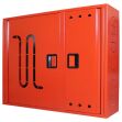 Шафа пожежна ШП 90/70 У-С Червона, (навісна, із задньою стінкою, 900х700х230мм) фото 1