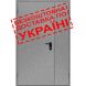 Двери противопожарные металлические глухие ДМП ЕІ60-2-2100x1250 лев., ЕвроСтандарт