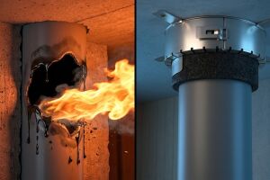 Протипожежні муфти: розшифровка EI30&ndash;EI180 та як обрати захист, який схвалить ДСНС | ПОЖЕЖНА БЕЗПЕКА УКРАЇНИ Євросервіс