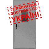 Двері протипожежні металеві з склінням ДМП ЕІ60-1-2100х950 лів., ЄвроСтандарт фото 1