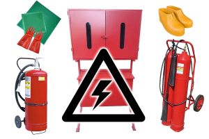 Пожежний щит для приміщень, електроустановок Євросервіс