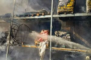 В Борисполе из-за пожара в ТЦ &laquo;Эпицентр&raquo; эвакуировали 100 человек