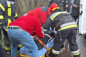 ❗️Івано-Франківська область: внаслідок ДТП виникла пожежа автомобіля та травмувався чоловік❗️