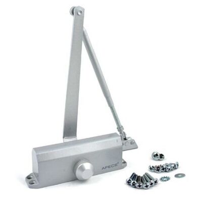 Доводчик для протипожежних дверей APECS DC-20.3/0950/065-А1 Серебрянный фото 1