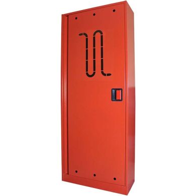 Шкаф пожарный ШП 150/60 Н Красный (навесной, без задней стенки, 600х1500х230мм) фото 1