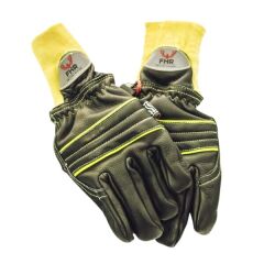 Перчатки пожарного FHR 001 кожаные, модель S (короткие), размер 10 (L)